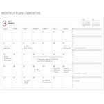 Monthly plan - 2017 Appointment A5 dated monthly planner