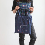Space - In space cotton shoulder tote bag 