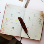 Monthly plan - Alice's adventures in wonderland undated diary