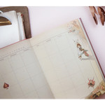 Monthly plan - Alice's adventures in wonderland undated diary