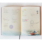 Daily plan - Alice's adventures in wonderland undated diary