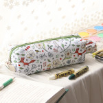 White - Willow pattern cube pencil case
