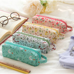 Willow pattern cube pencil case