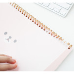 PVC Cover - 2017 Livework Piyo dated monthly desk scheduler 