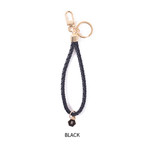 Black - hand strap with key ring