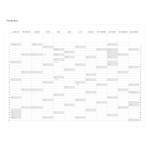 Yearly plan - 2017 Wish dated weekly special diary scheduler