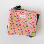 Licoco flower pattern small zipper pouch