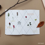 Grid note 2 - 2017 Jstory Merci monthly dated diary notebook