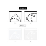 Bookcodi Molang zip lock small pouch