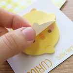Curious - Bookcodi Molang piupiu cute sticky memo note 