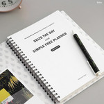 Intro - Seize the day wirebound weekly undated planner