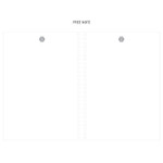 Free note - Seize the day wirebound weekly undated planner