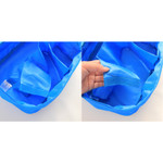 Detail of Rim travel multi pouch bag packing aids 