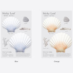 Colors of Appree Scallop sticky memo notes Medium