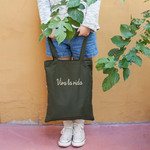 Fashionista - Viva la vida shoulder tote bag