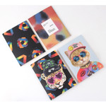 Fashionable animal one month undated diary