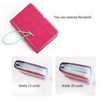 New Simple plastic credit card pocket case wallet holder