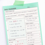 Paperian Schedule manager undated daily desk planner