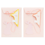 Livework Paper mobile card with envelope set - Spring rabbit