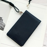 Navy - Think about w RFID blocking slim card case holder