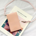 Pink - Think about w RFID blocking slim card case holder