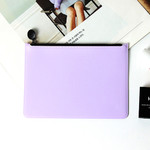 Purple - Fenice Seamless matt zipper multi pouch