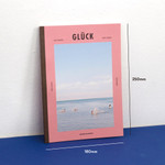 Size of Colorful B5 size grid-lined class notebook