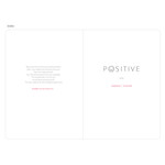 Index - Positive small undated diary scheduler