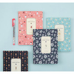Colorful pattern medium soft lined notebook 