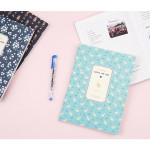 Colorful pattern xlarge soft lined notebook 