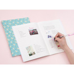 Colorful pattern xlarge soft lined notebook 