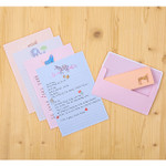 Cutie letter paper and envelope set