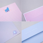Cutie letter paper and envelope set