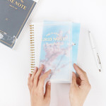 PET Cover - The classic gold spiral notebook