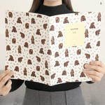 B - Lovable pattern noter lined notebook set