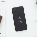 Mette lettering hard case for iPhone 7