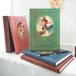 Classic stroy hard cover lined and plain notebook 