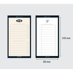 Size of Simple to do list sticky notepad