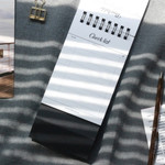 Calli dual checklist spiral desk notepad