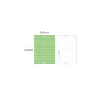 Size of Sports memo pad - Soccer