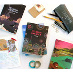 Bon Bon illustration medium lined notebook ver3 