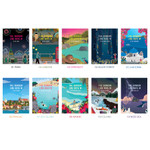 Option of Bon Bon illustration medium lined notebook