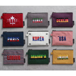 National small pouch with detachable strap