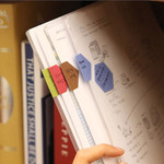 Hexagon useful index sticker