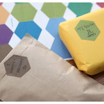 Hexagon useful index sticker