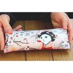 Choo Choo slim zipper pencil case