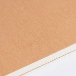 Detail of Earth sewn bound B5 lined notebook