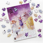 The wizard of OZ 108 piece jigsaw puzzle - Purple 