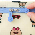 Zippered - Line friends small travel mesh bag packing organizer 