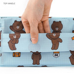 Top handle - travel pouch bag for underwear and bra 